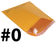 Kraft Bubble Mailer 6 x 10"