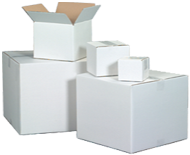White Corrugated Boxes