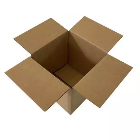 8x8x8" White Corrugated Cardboard Boxes - Shipping & Moving, Holds Up To 65 Lbs