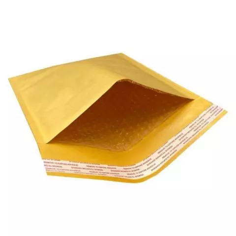 AirnDefense Yellow Poly Bubble Mailers - 8.5x12 Inch Self-Sealing Padded Shipping Envelopes (Pack Of 200)