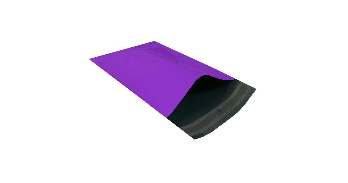 StarBoxes Purple Colored Poly Mailers