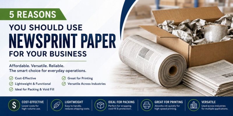 Banner image for Reasons to use Newsprint Paper 