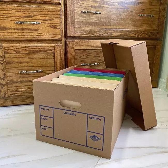 Assemble File Box Easy To Assemble File Boxes With Lids | StarBoxes