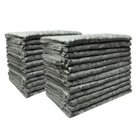 Pack of 24 UBMOVE textile blankets. are used by movers to protect furniture during transit.
