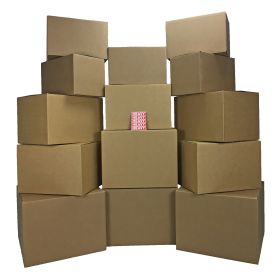 uOffice Moving Box Kit includes Boxes and Labels for moving or shipping purposes |StarBoxes