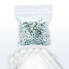 Clear Poly bags for pills 2 mil.  8" x 10"