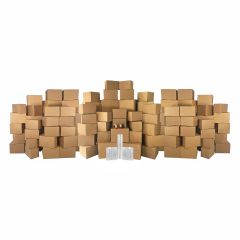125 Recyclable moving boxes kit that contain shipping supplies | StarBoxes