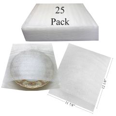 Foam Pouches (25 Pack) 11-7/8"x12-1/8"
