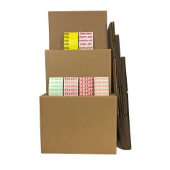 UBMOVE Moving Kit #1 10 boxes with room labels