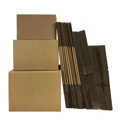 42 UOFFICE cardboard boxes Large, medium, and small.