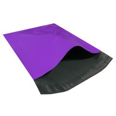 Purple Colored Poly Mailers 10" x 13" Pack of 500