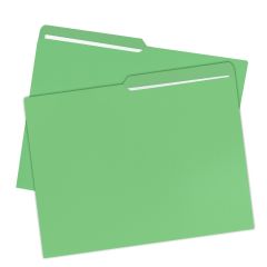 StarBoxes green file folder to organize your documents.