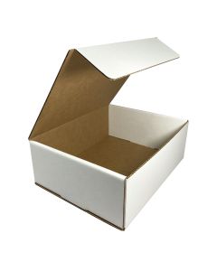 White Corrugated Mailer Boxes, 9" x 6" x 4", Shipping Boxes, 25 Pack