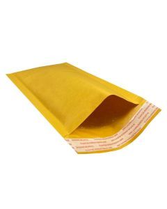 Kraft Bubble Mailer 5" x 10" #00 - Pack of 50