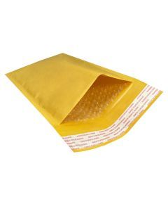 Kraft Bubble Mailer 7.25" x 12" #1 - Pack of 15