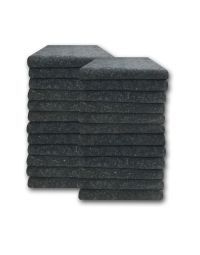 Pack of 24 UOFFICE textile blankets. are used by movers to protect furniture during transit.