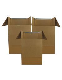 Set of wardrobe boxes with metal bars to move clothes from closet to boxes UOFFICE