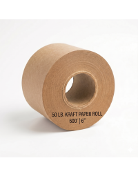 UOFFICE 50 lb. Kraft Paper Roll - 6" x 600'