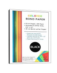 Black-colored printing paper gives an elegant touch to your projects UOFFICE
