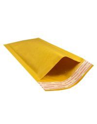 Kraft Bubble Mailer 5" x 10" #00 - Pack of 1000