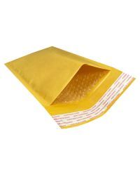 Kraft Bubble Mailers have a bubble lined interior with self seal |UOFFICE

