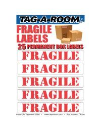 Fragile Labels