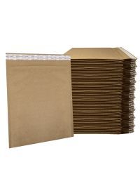 UOFFICE Honeycomb Kraft Paper Padded Mailers Pack of 50