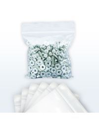Poly Zipper Bags 2 mil.  6" x 6"