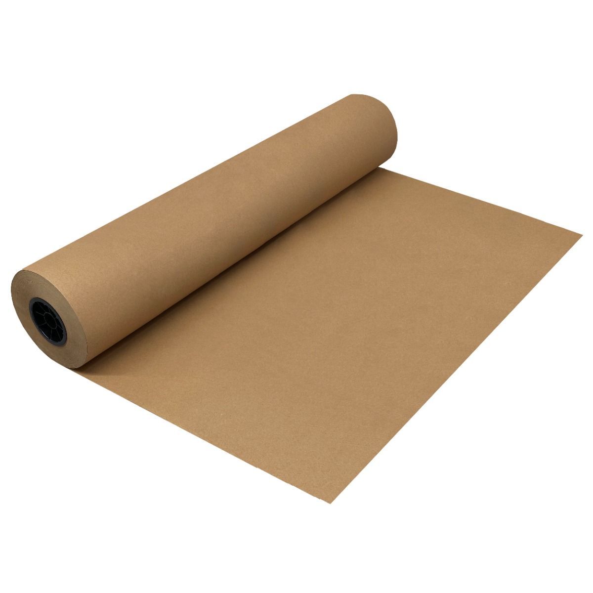 Clairefontaine 60x Braunes Kraftpapier gerippt 60g, Rolle 3x0,70m