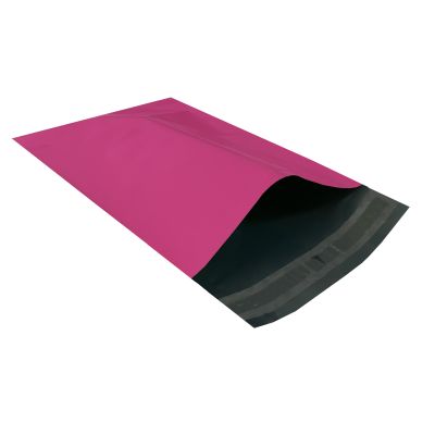 Pink Colored Poly Envelopes provide a sleek and modern look, and you can easily customize them to match with your  brand
