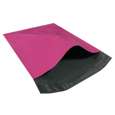 Pink Colored Poly Mailers 10
