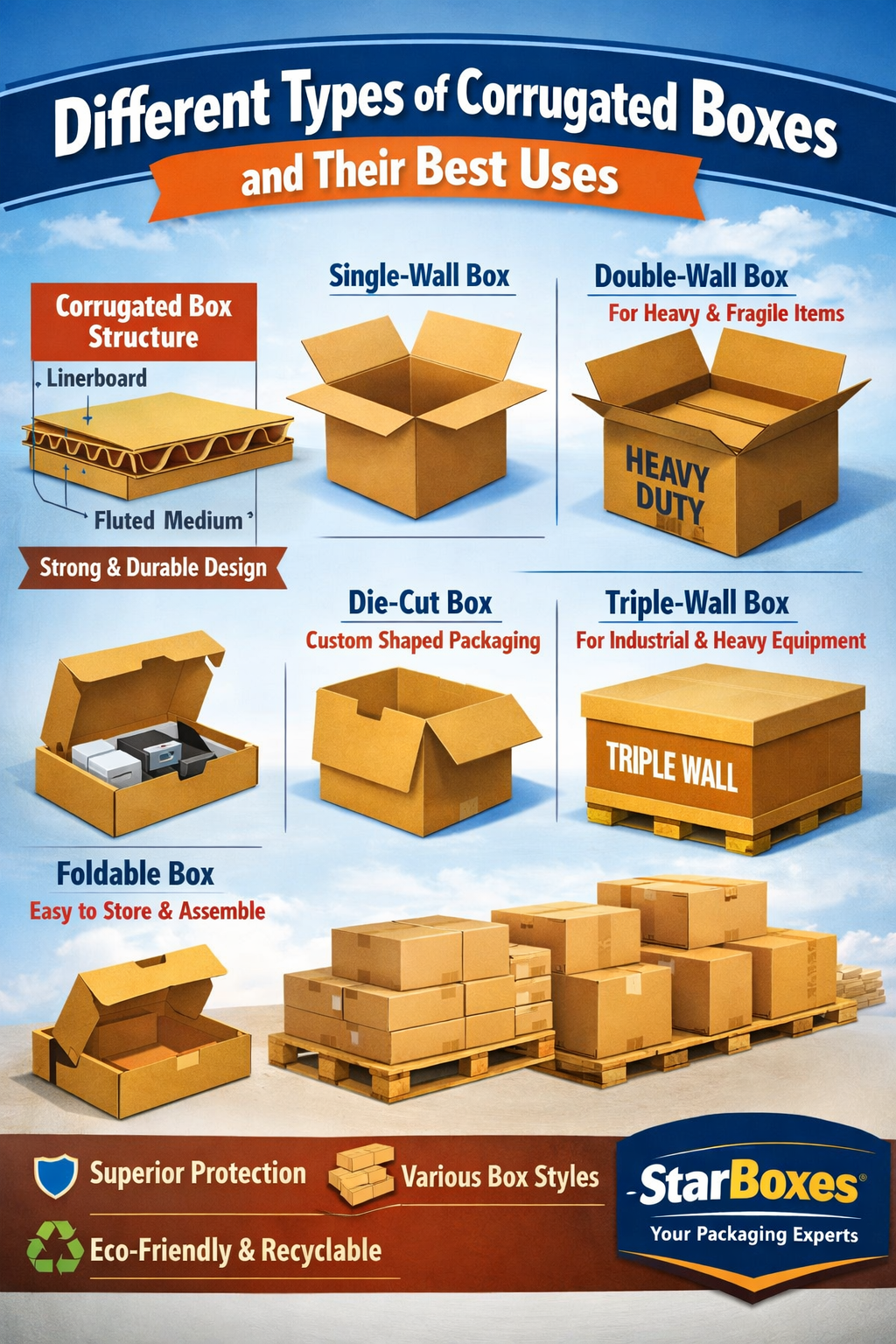 different types pamplet