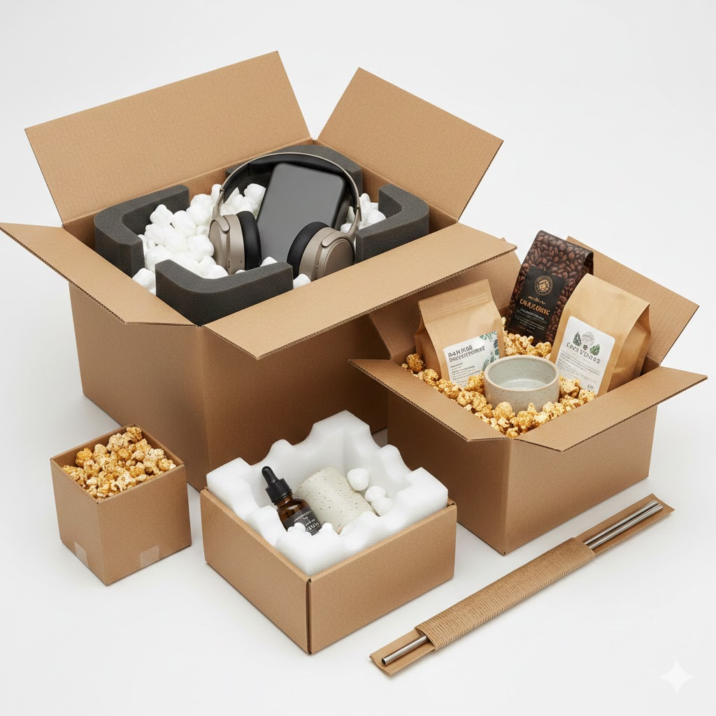 Shipping Boxes by Size Range