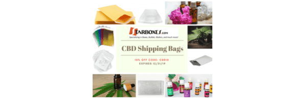 CBD Packaging for Shipments and Storage
